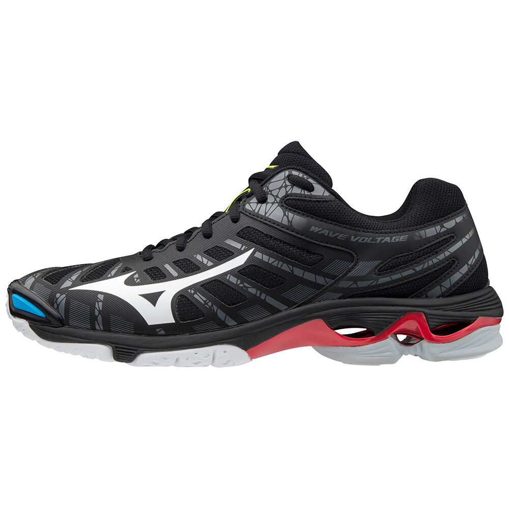 Mizuno Wave Voltage - Erkek Voleybol Ayakkabısı - Siyah/Beyaz Türkiye (EWRQTK-672)